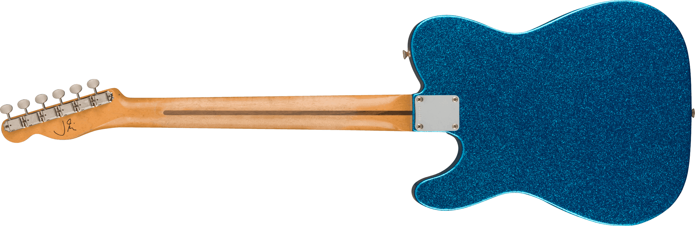 Guitarra Electrica Fender J Mascis Telecaster Bottle Rocket Blue Flake 140262326 3