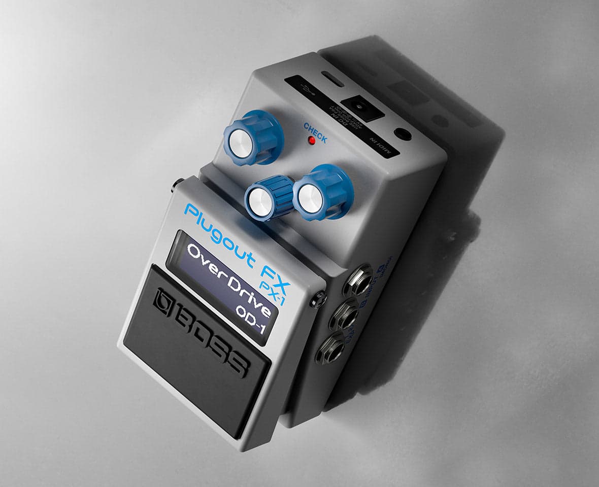 Pedal Boss Guitarra Electrica PX-1 PlugoutFX 4