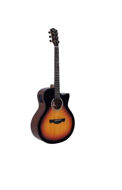GUITARRA ELECTRO CALIFORNIA EQ DSB D/BK
