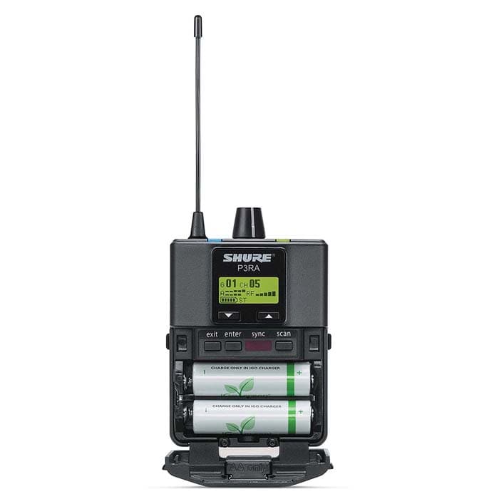 RECEPTOR INALÁMBRICO SHURE P3RA-H20