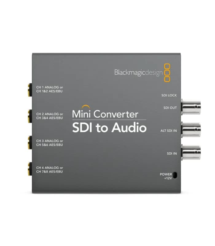 CONVERTIDOR BLACKMAGIC MINI CONVERTER - SDI TO AUDIO 2