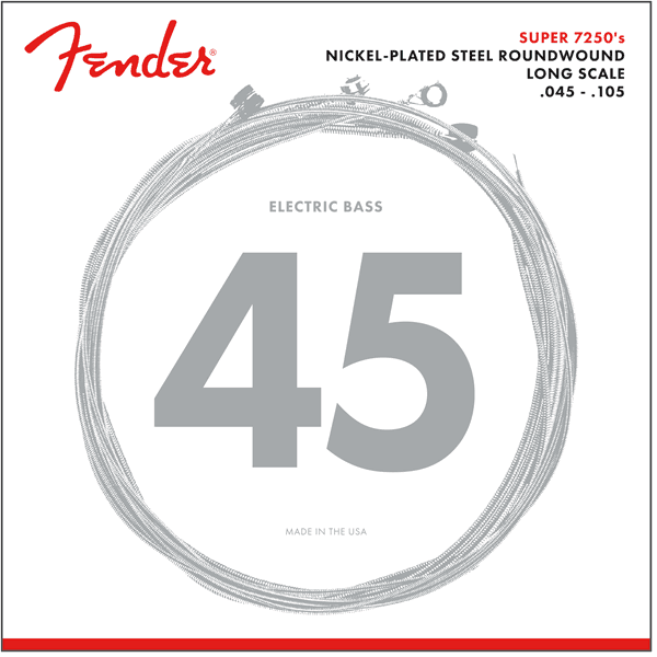 Encordado Fender Bajo Electrico 7250m 45 105 40737250406