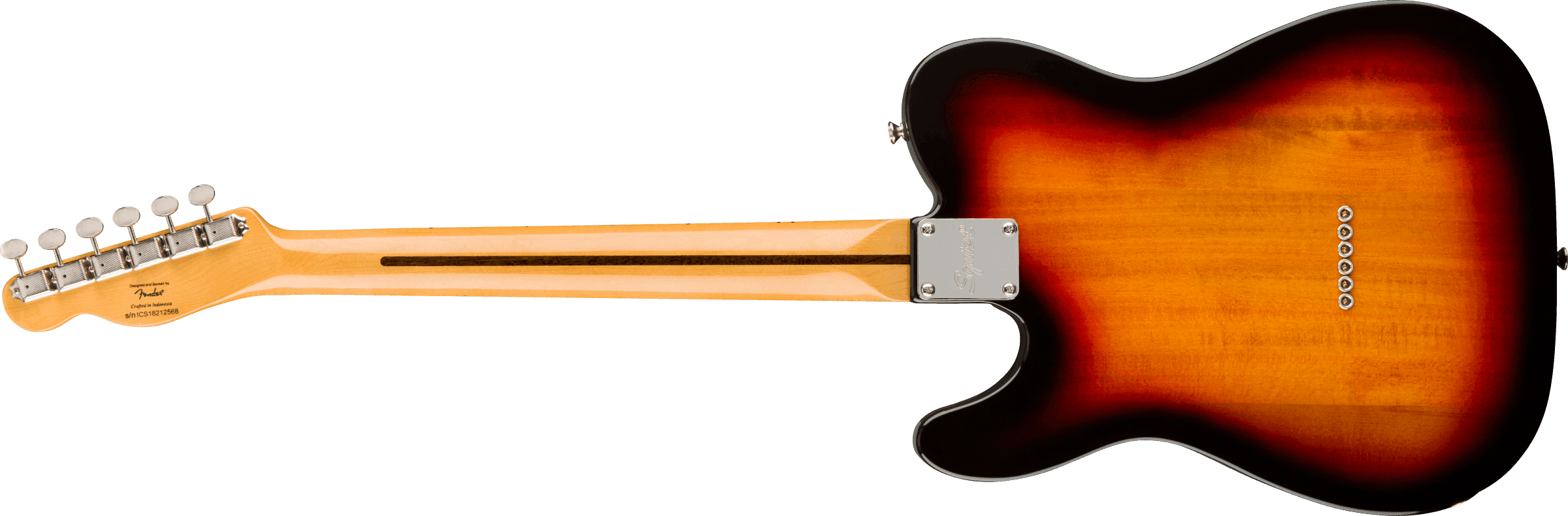 Guitarra Electrica Fender Squier Classic Vibe 70s Telecaster Custom, Maple Fingerboard, 3-color Sunburst 0374050500 6