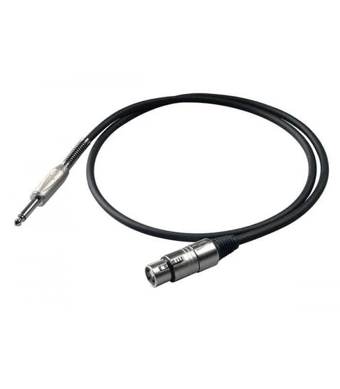 EXTENSIÓN BULK200LU5 DE 5 METROS DE PLUG MONO A XLR HEMBRA 1