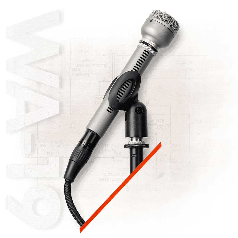 Microfono Warm Audio Wa-19 Plateado 3