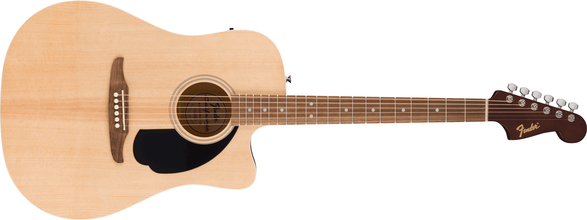Guitarra Electroacustica Fender California Debut Redondo Natural 0974010521