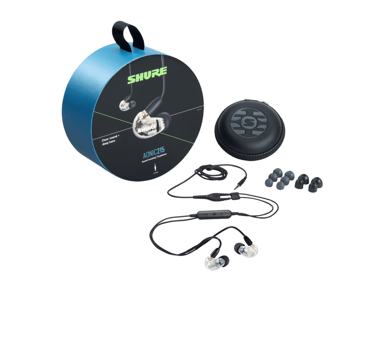 AUDÍFONO AONIC215 SHURE SE215DYCL+UNI 3
