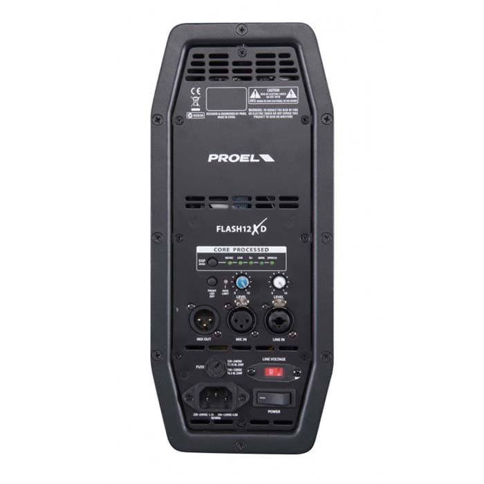 CABINA ACTIVA 2 VÍAS DE 12' PROEL FLASH12XD 2