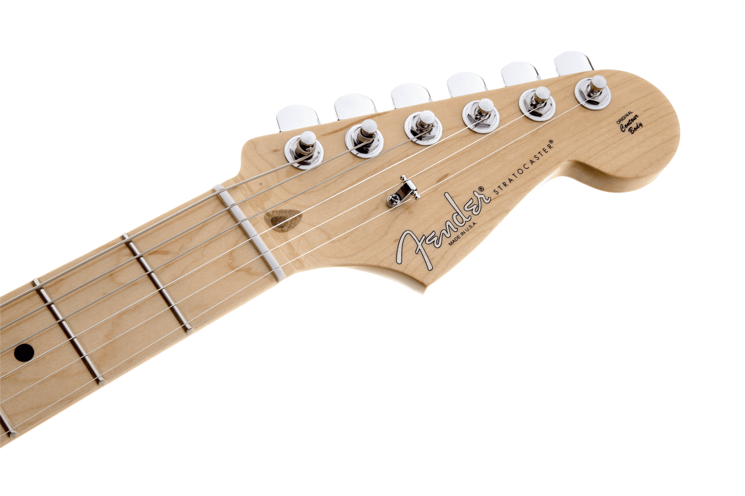 Guitarra Electrica Fender American Standard Stratocaster®, diapasón de arce, negro 0113002706 2