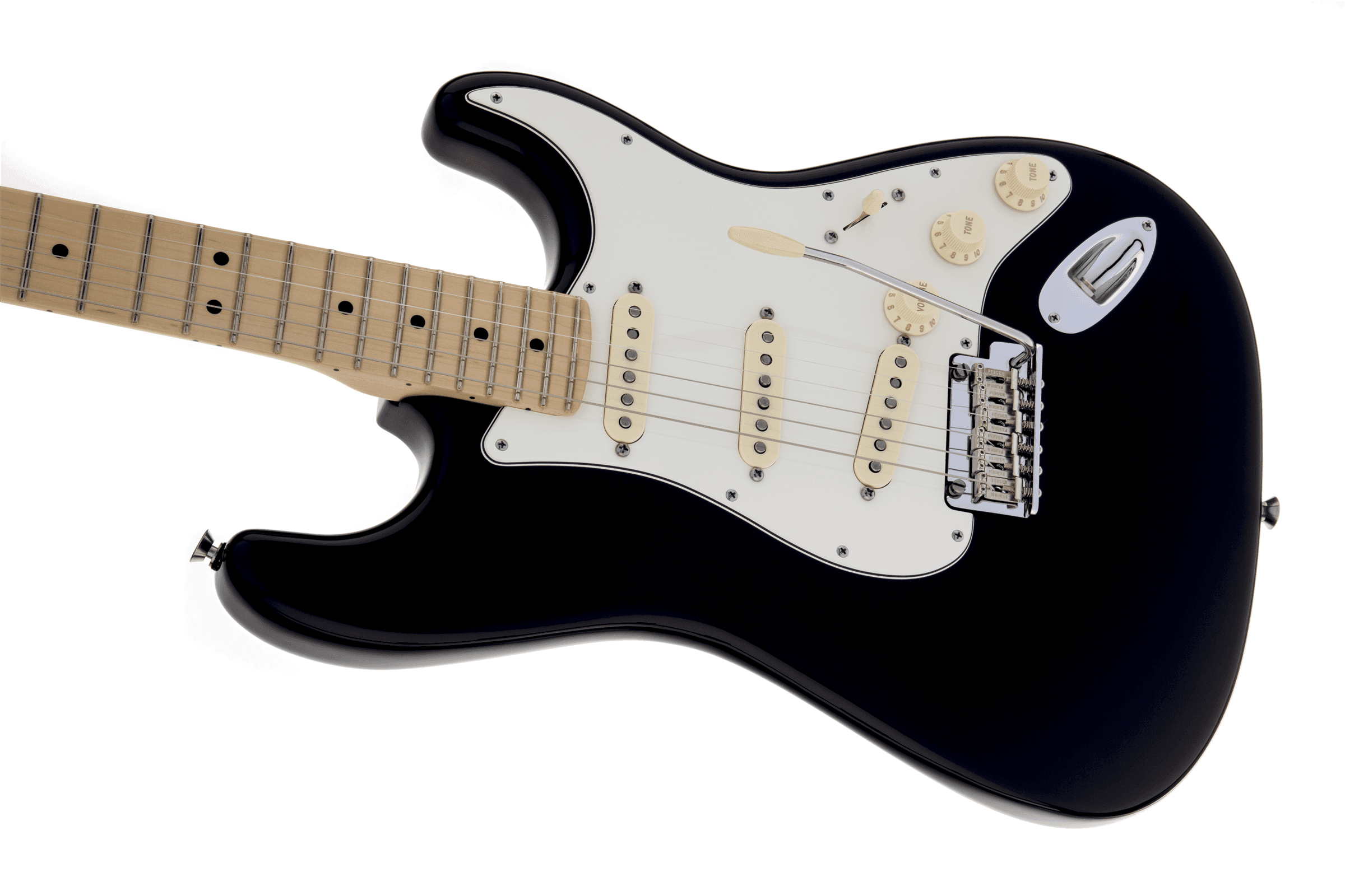 Guitarra Electrica Fender American Standard Stratocaster®, diapasón de arce, negro 0113002706 5
