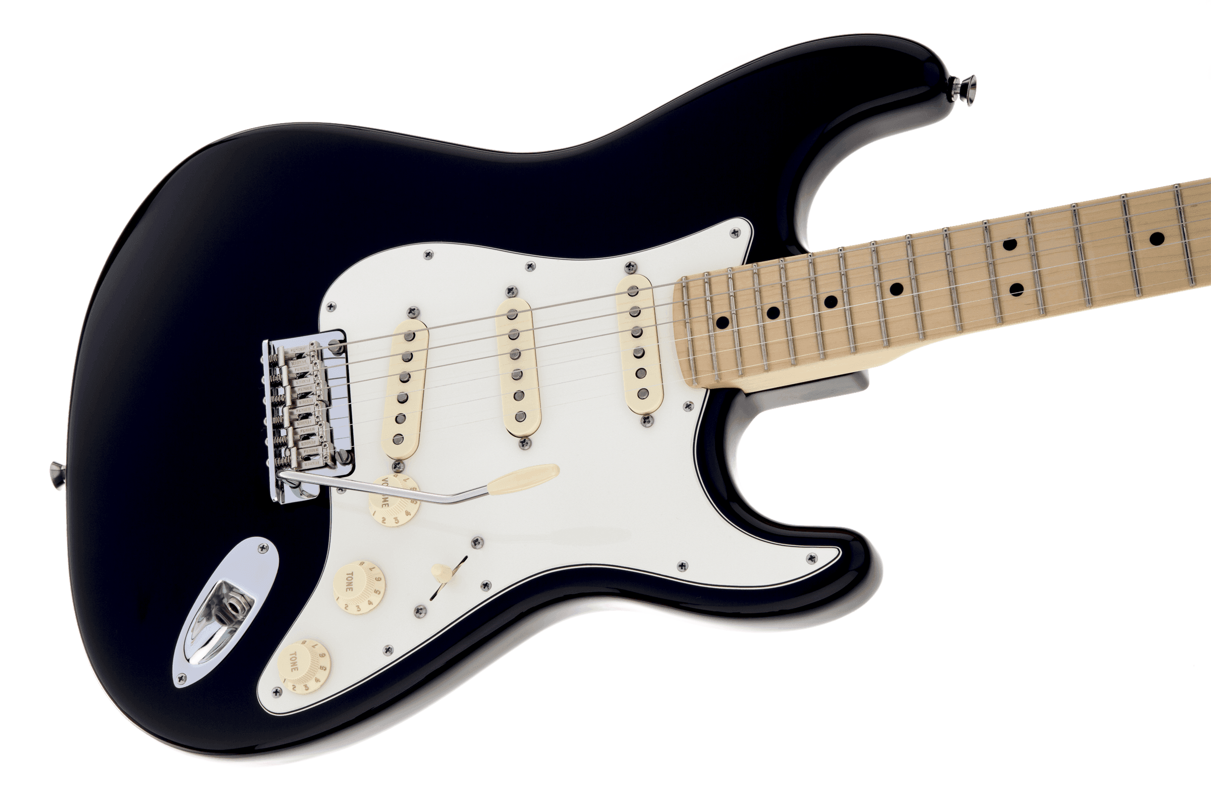 Guitarra Electrica Fender American Standard Stratocaster®, diapasón de arce, negro 0113002706 6