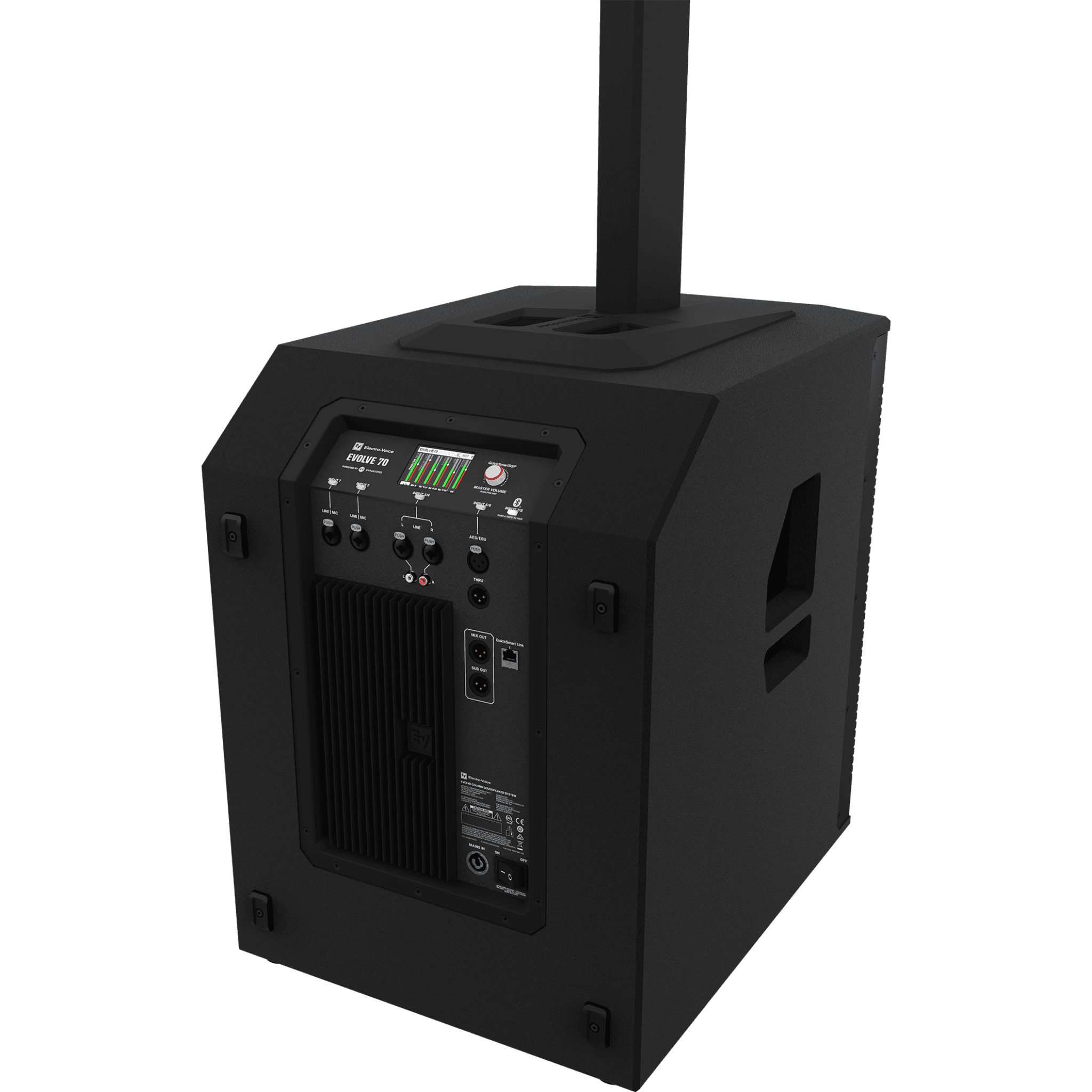 CABINA ACTIVA EV EVOLVE 70 NEGRO 6