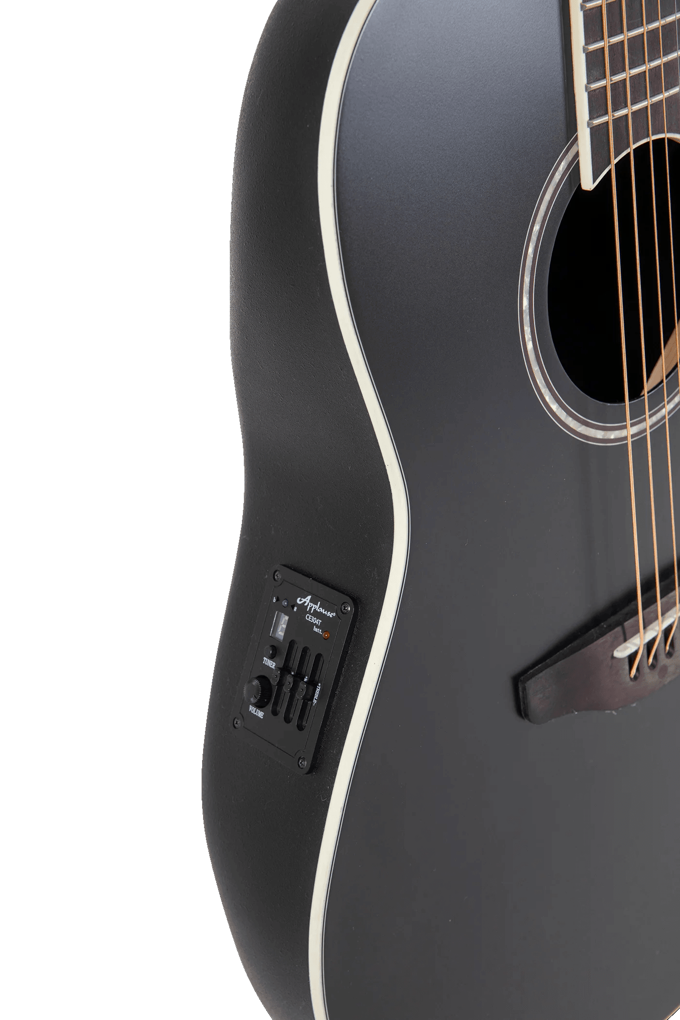 Guitarra Electroacustica Ovation Applause Ap521104 Ab24-5S Black Satin 5