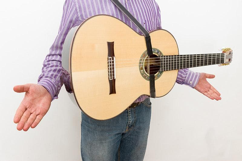 Correa Righton Guitarra Acustica Clasica-Dual-Hook-Marron 2