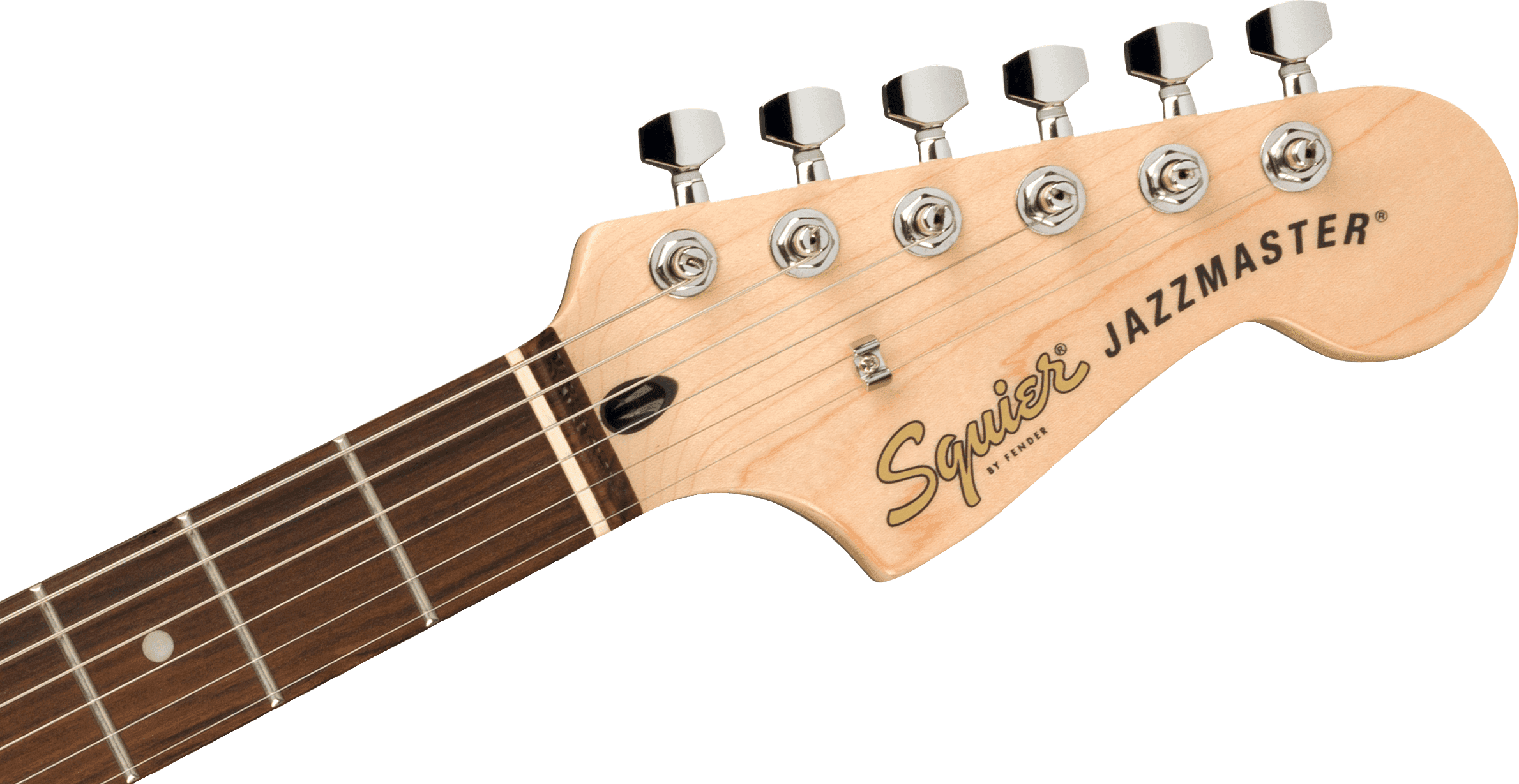 Guitarra Electrica Fender Squier Affinity Series™ Jazzmaster®, diapasón de laurel, golpeador negro, azul Lake Placid0378301502 3