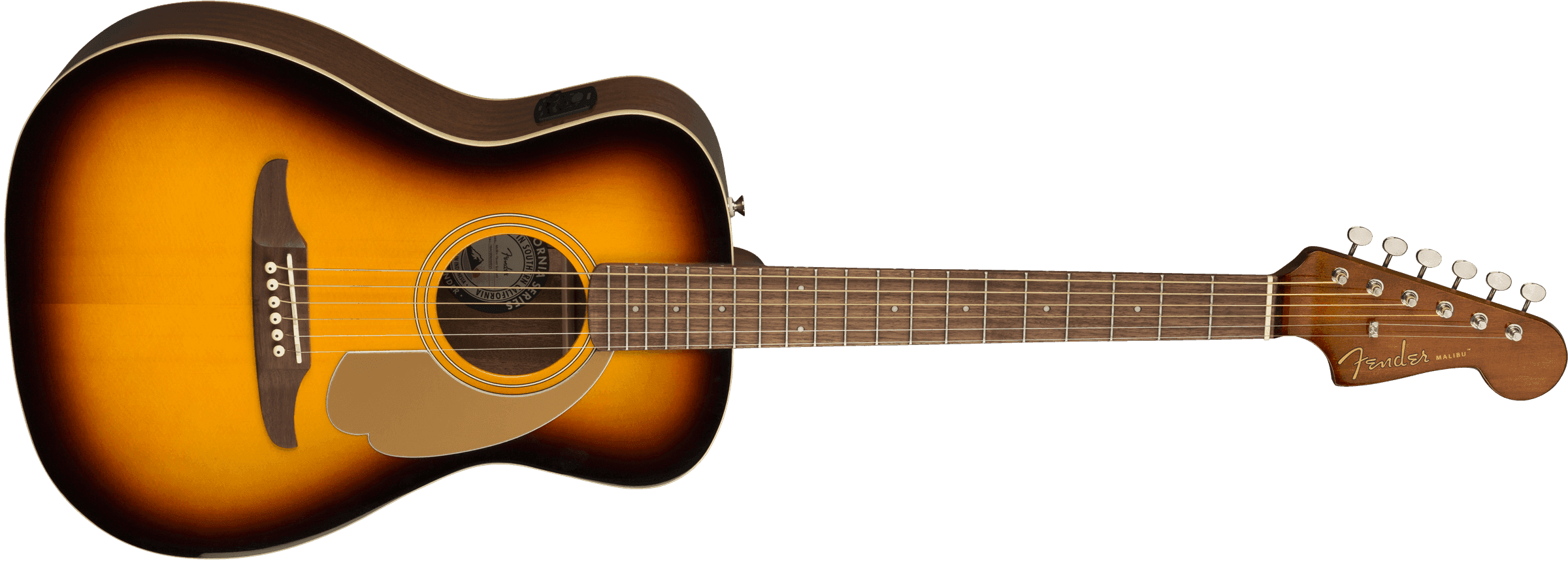 Guitarra Electroacustica Fender Malibu Player, Walnut Fingerboard, Sunburst 0970722003 5