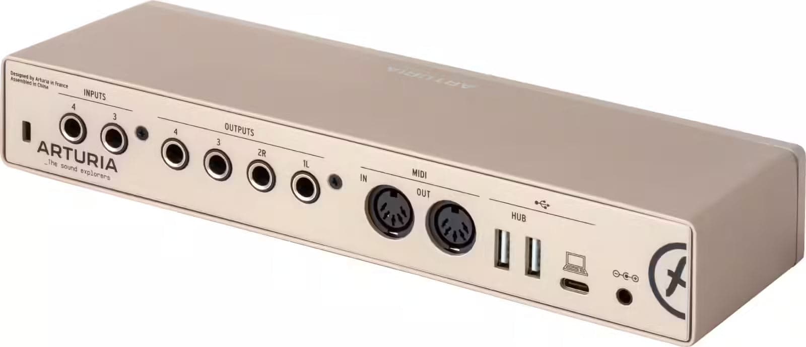 Interfaz Arturia Minifuse 4 800123 Champagne 4