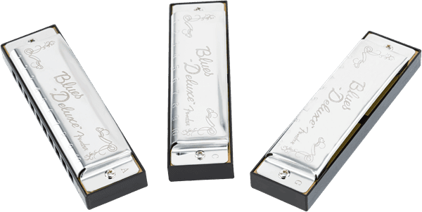 Armonica Fender Blues Deluxe Pack De 3 (sol, Do Y La) 0990701021 3