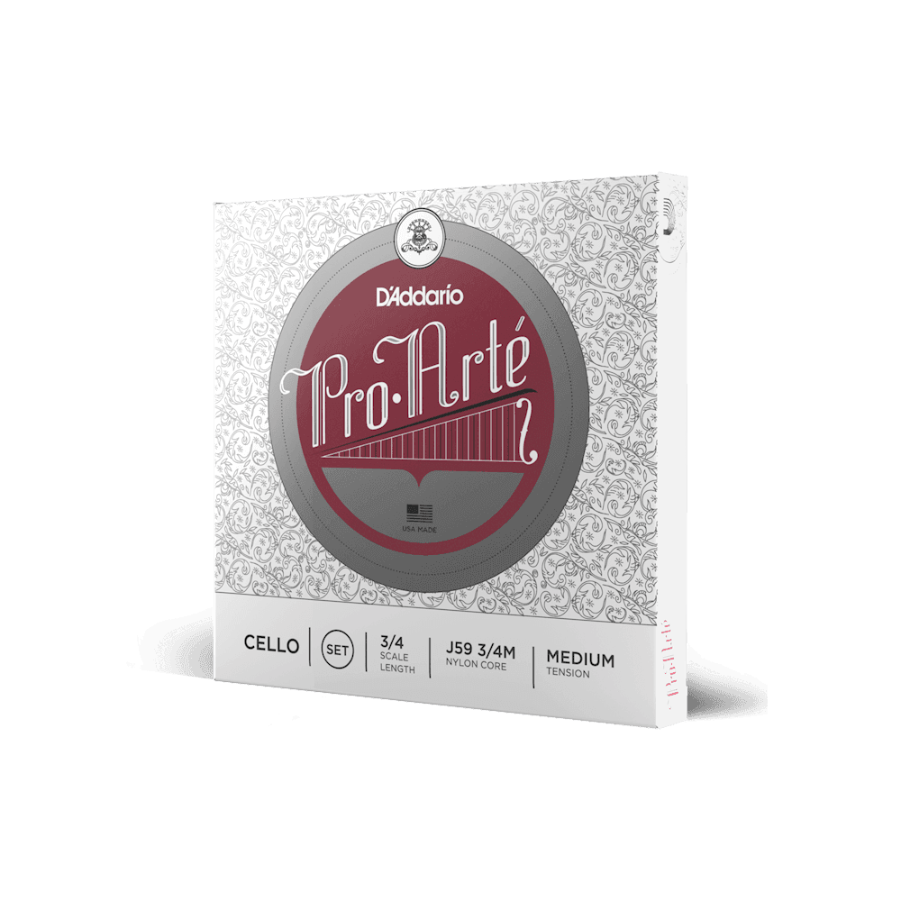 Encordado D Addario Proarte Cello J59 3/4 3