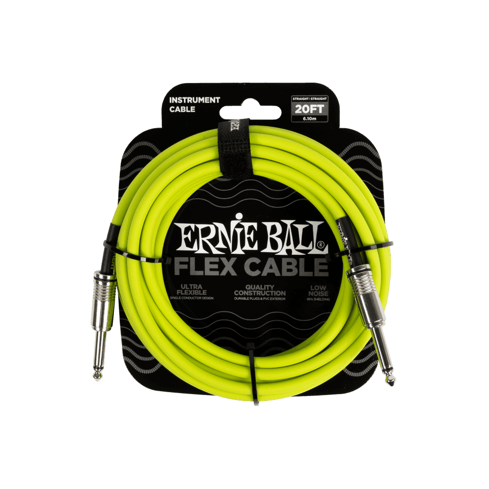 Cable Ernie Ball 20ft P06419 Verde