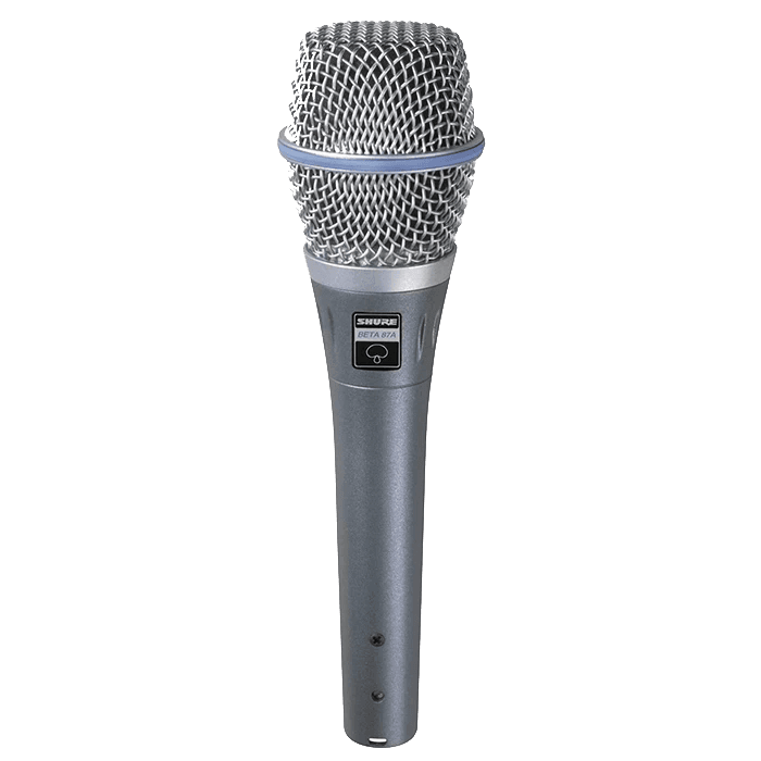 MICRÓFONO CONDENSADOR SHURE BETA87A USO VOCAL