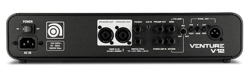 Amplificador Ampeg Venture V12 Cabezote Para Bajo 2