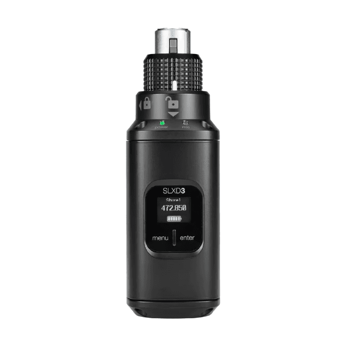 TRANSMISOR PLUG ON SLXD3 DE SHURE