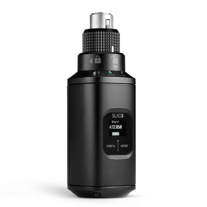 TRANSMISOR PLUG ON SLXD3 DE SHURE 3