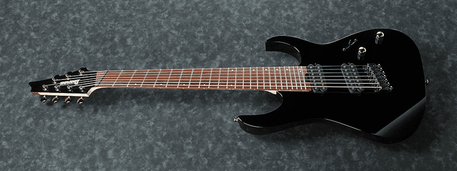 Guitarra Electrica Ibanez RGMS7-BK 7 CUERDAS 4