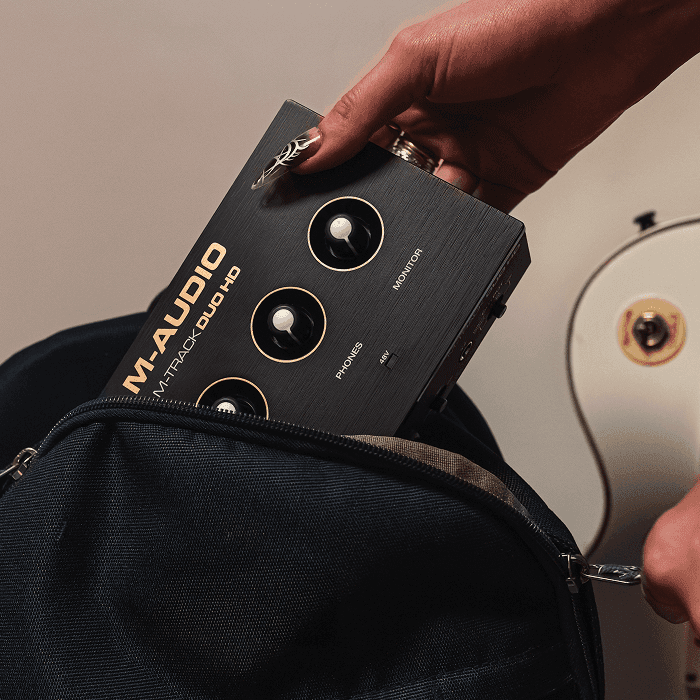 INTERFAZ DE AUDIO M-AUDIO M-TRACK DUO HD 3