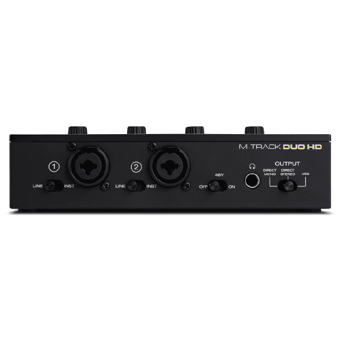 INTERFAZ DE AUDIO M-AUDIO M-TRACK DUO HD 4