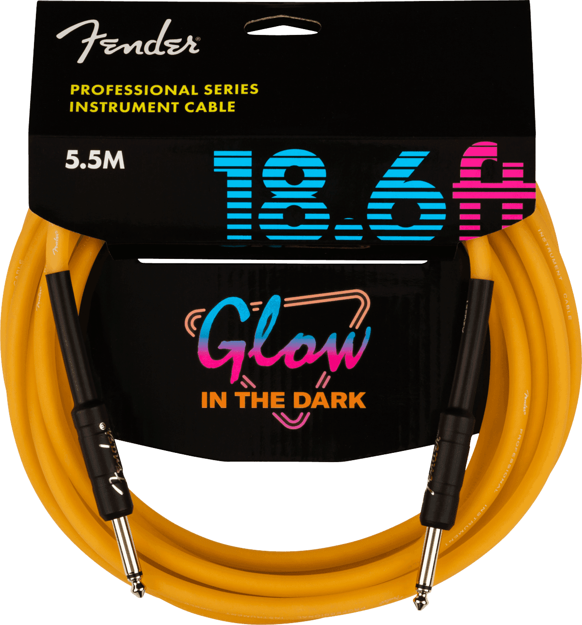 Cable Fender Pro 18.6 Glow In Dark Orng 0990818113