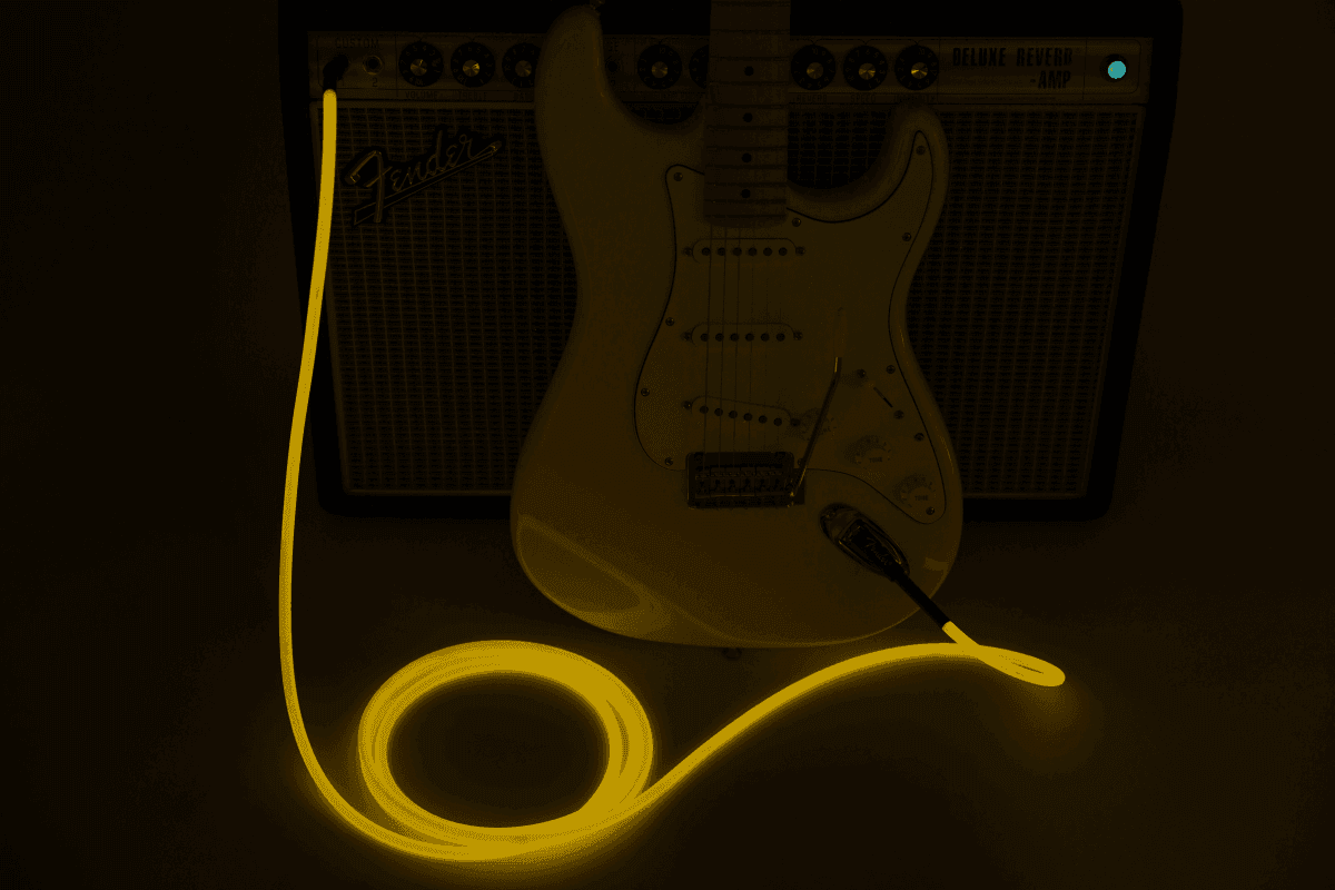 Cable Fender Pro 18.6 Glow In Dark Orng 0990818113 6