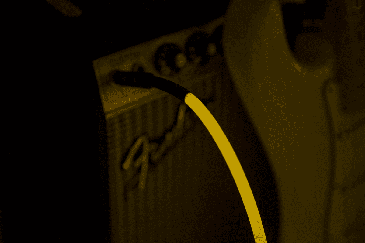 Cable Fender Pro 18.6 Glow In Dark Orng 0990818113 7