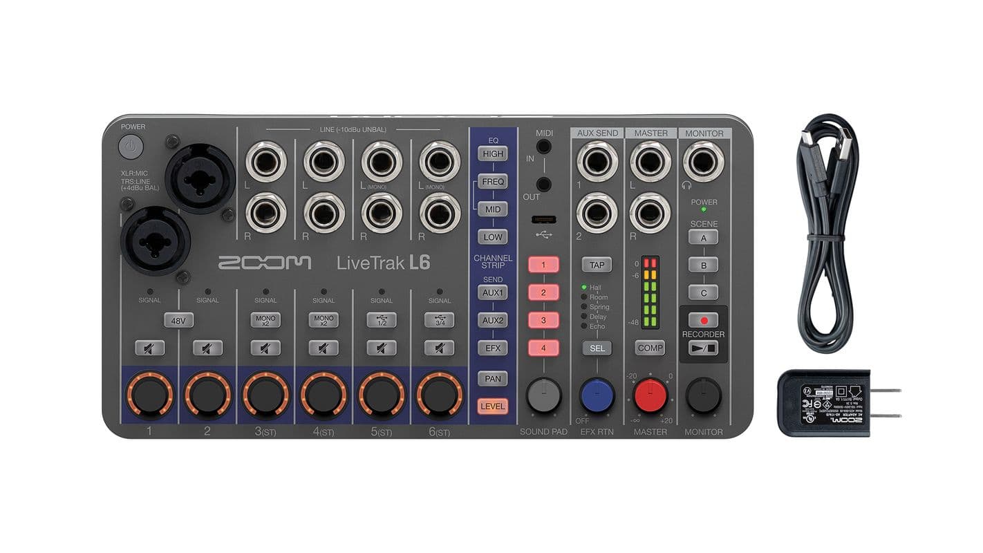Grabadora Zoom Livetrak L6/100ja 3