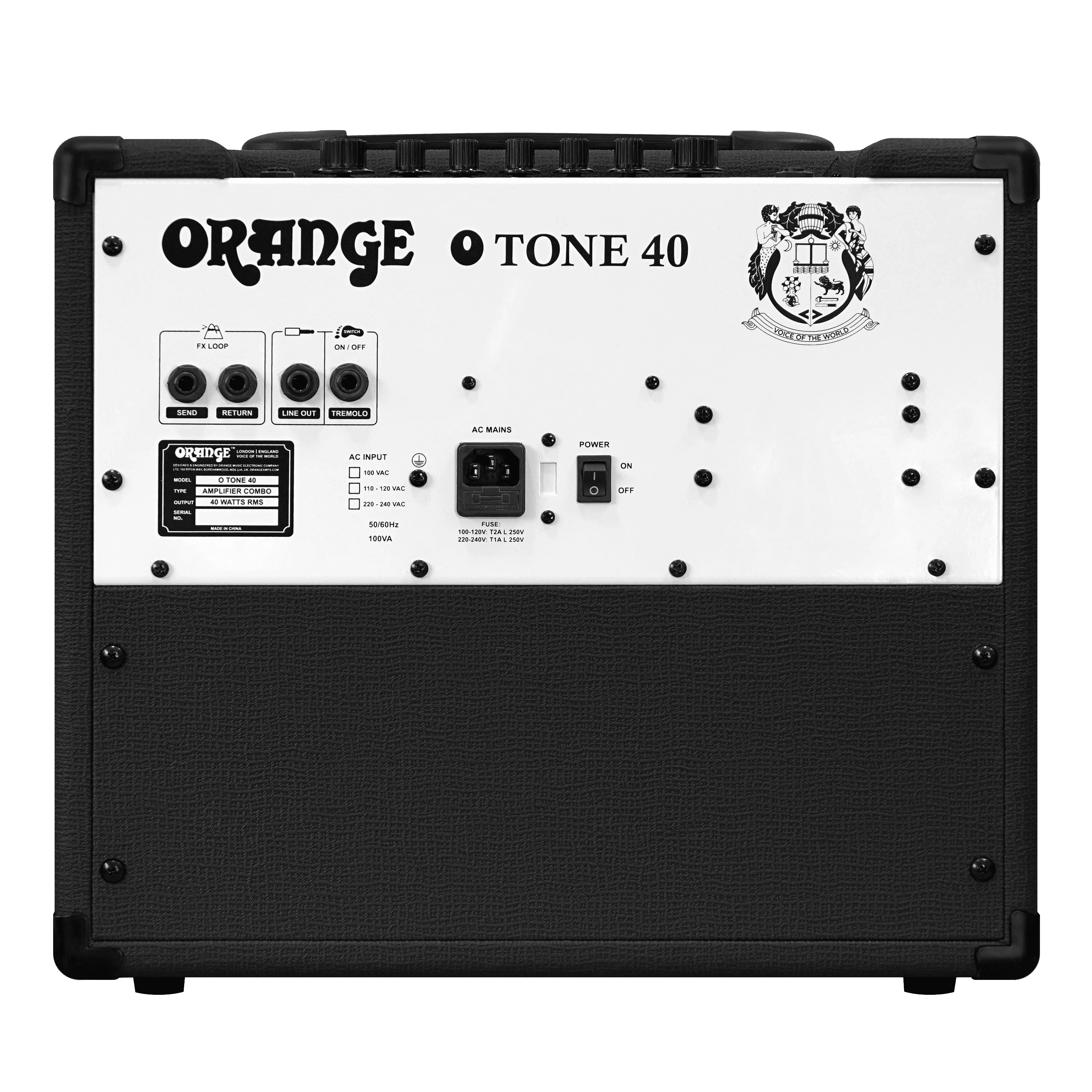 Amplificador Orange De Guitarra Electrica D-O-Tone-40-Bk 4