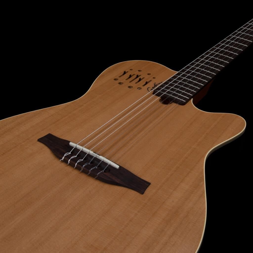Guitarra Electroacustica Godin Multiac Nylon Encore Natural Sg 035045 6