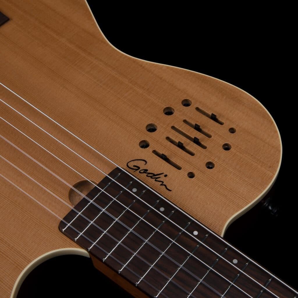 Guitarra Electroacustica Godin Multiac Nylon Encore Natural Sg 035045 8