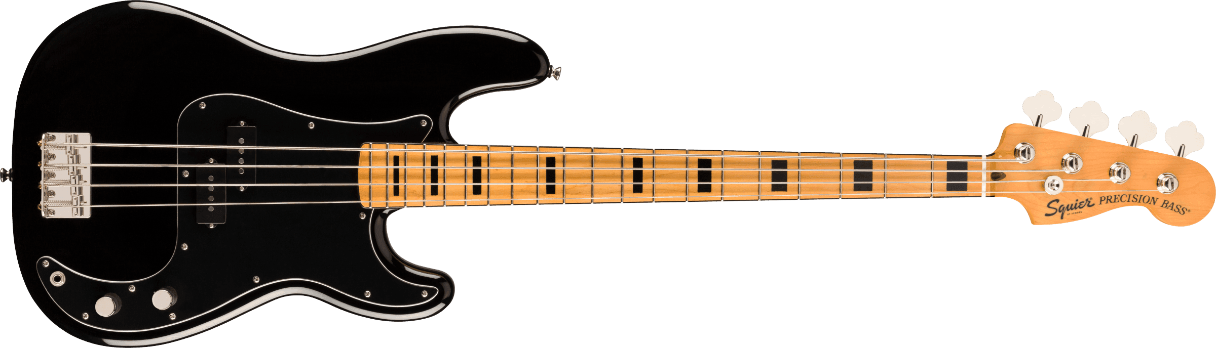 Bajo Electrico Fender Squier Classic Vibe 70 Precision Bass, Diapason De Arce, Negro 0374520506