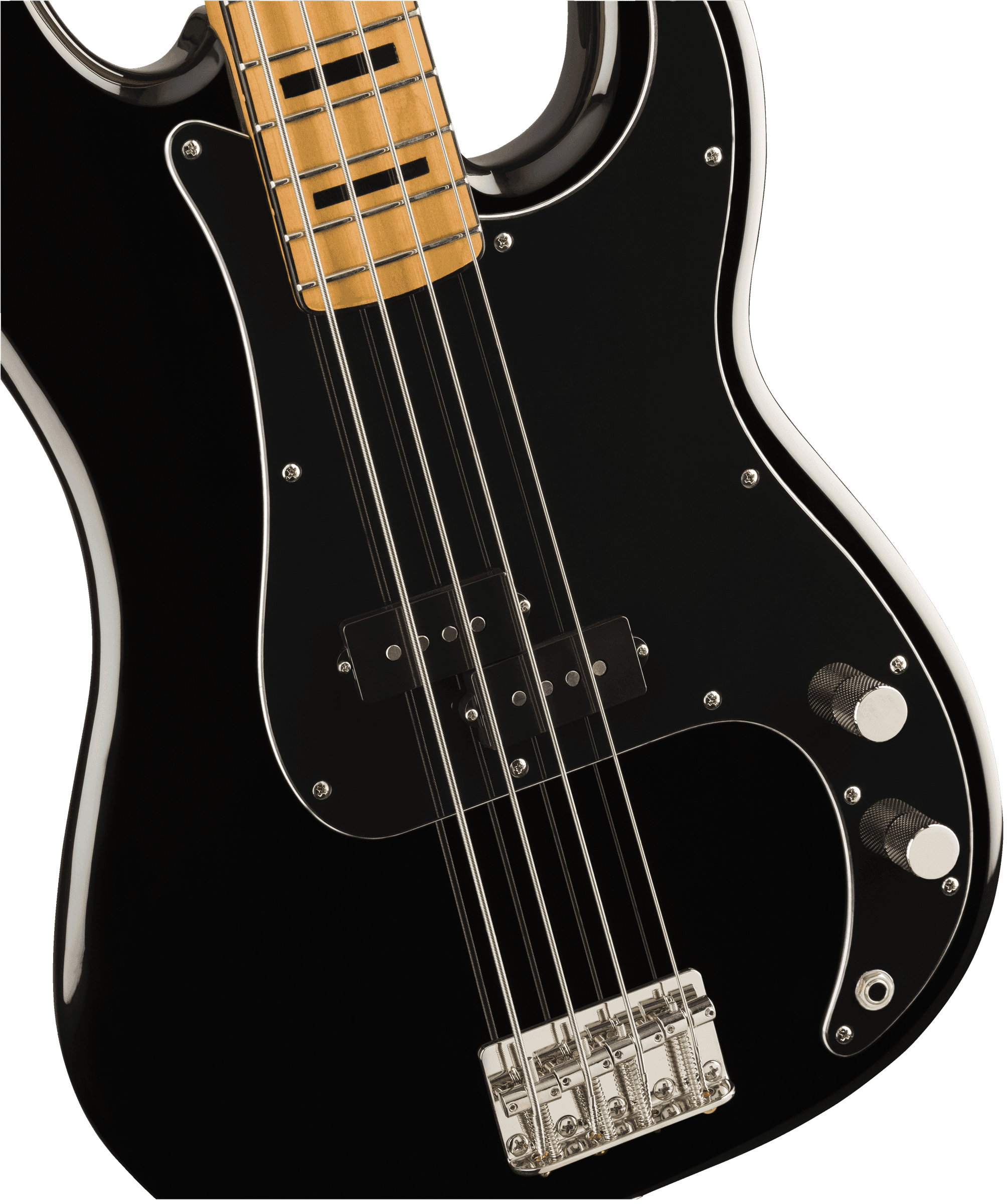 Bajo Electrico Fender Squier Classic Vibe 70 Precision Bass, Diapason De Arce, Negro 0374520506 4