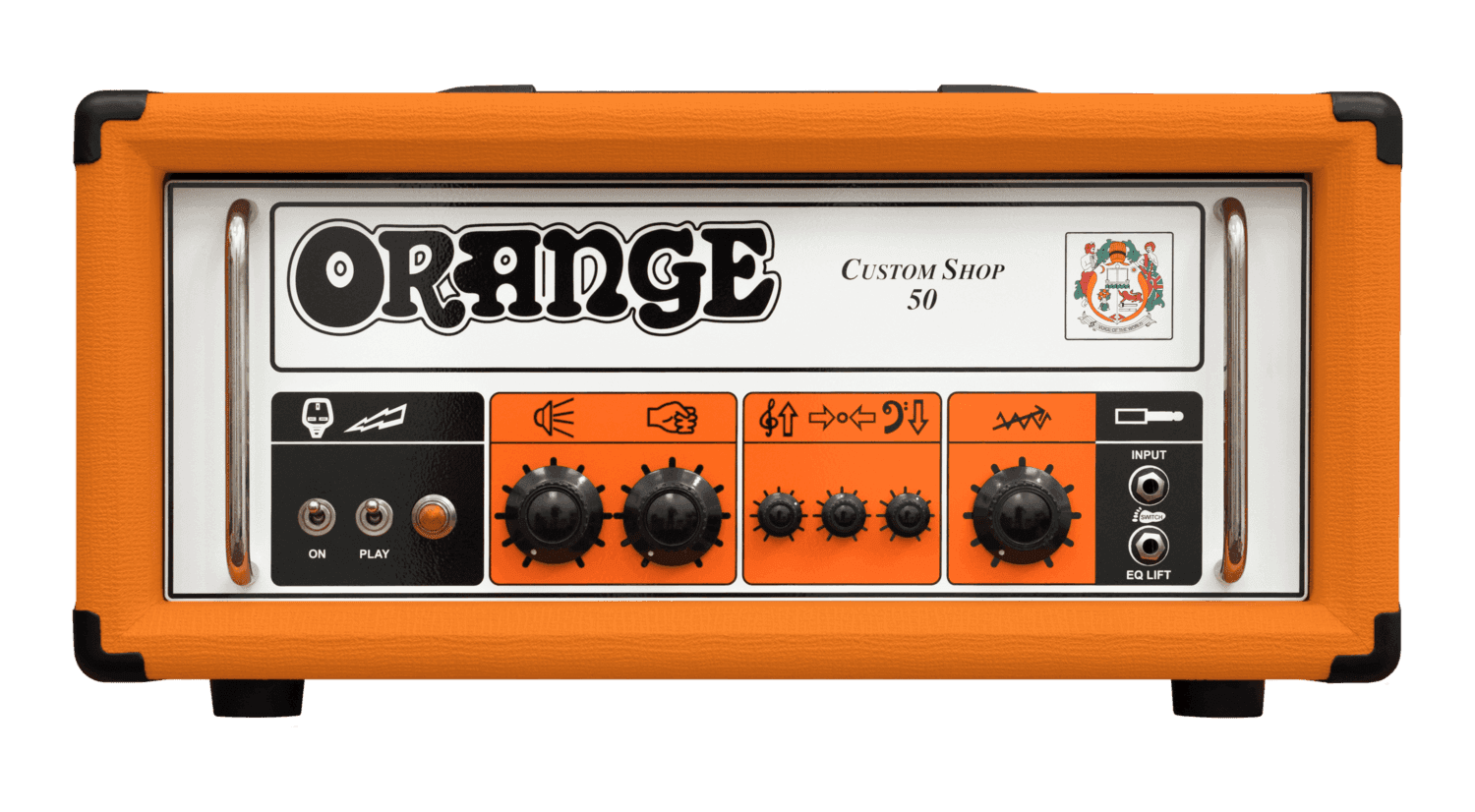 Amplificador Orange Custom Shop 50 Cabezote Para Guitarra Electrica