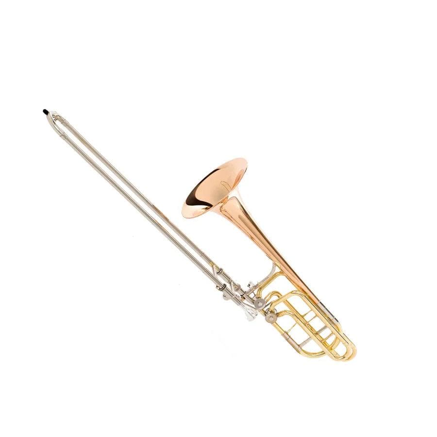 Trombon Jinbao Tenor Bajo 2 Rotor Jbsl-830l Dorado