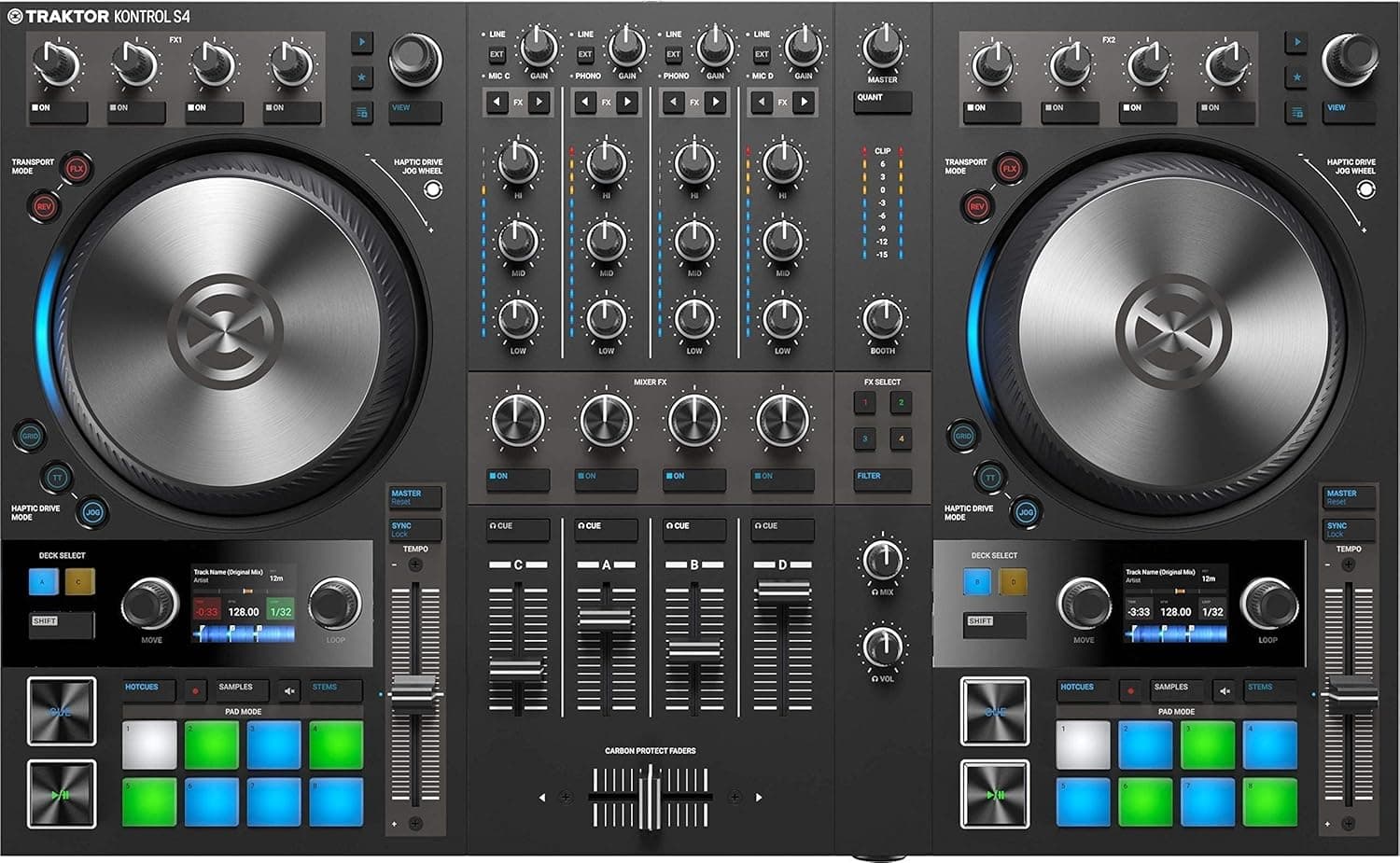 Controlador Native Traktor Kontrol S4 Mk3 Dj 5