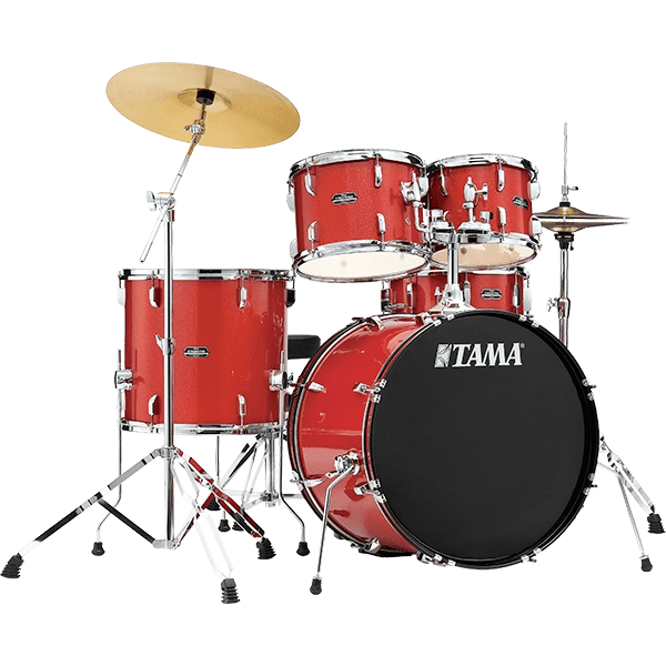 Bateria Tama Stagestar St52h4 Cds Rojo Caramelo+bases