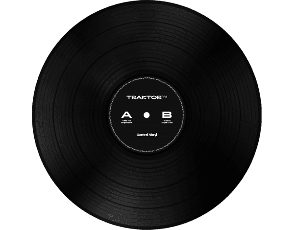 Disco Native Controlador Traktor Control Vinyl Blk