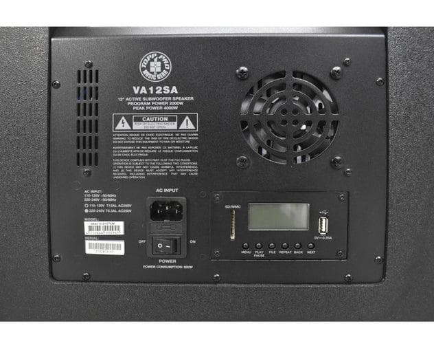 Sistema Topp Pro Va42.12-sys Audio/cabina+bajo 12