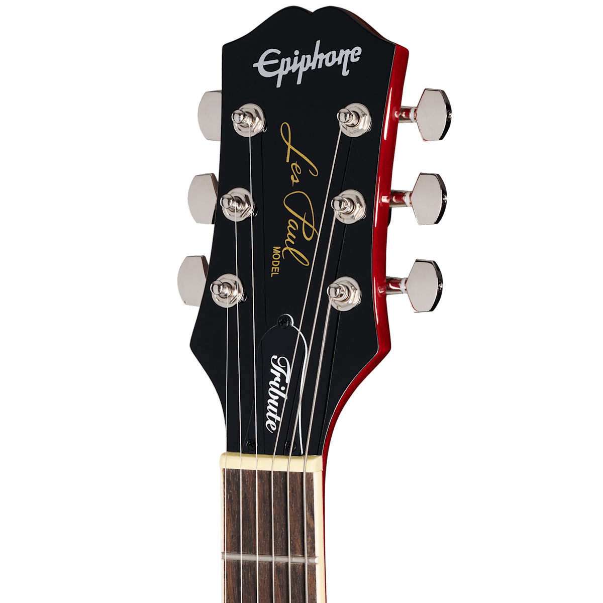 Guitarra Electrica Epiphone LP Tribute E1 E1LPOHSNH1L Zurda 4
