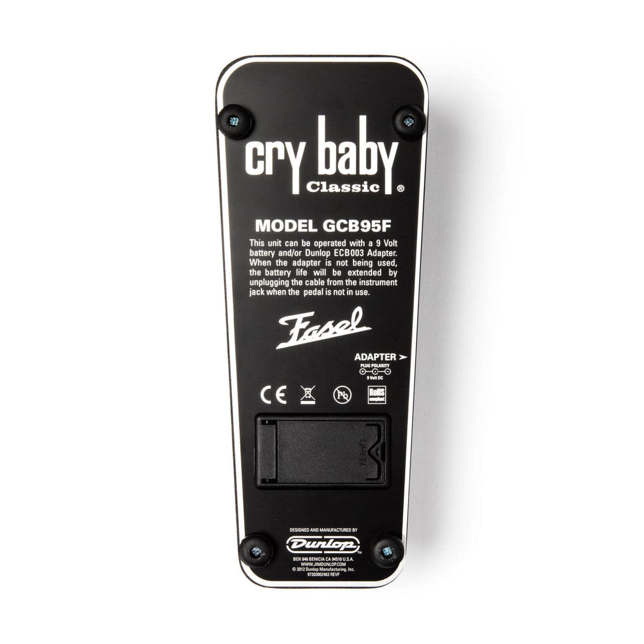 Pedal Dunlop Guitarra Gcb95f Cry Baby 11094000001 2
