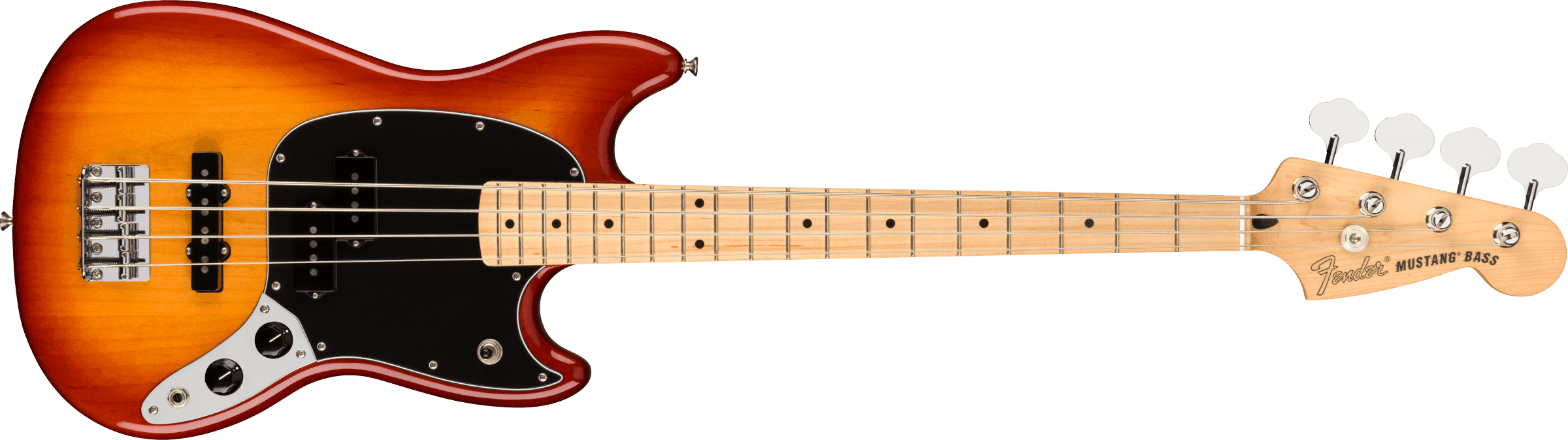 Bajo Electrico Fender Player Mustang® Bass PJ, diapasón de arce, Sienna Sunburst 0144052547