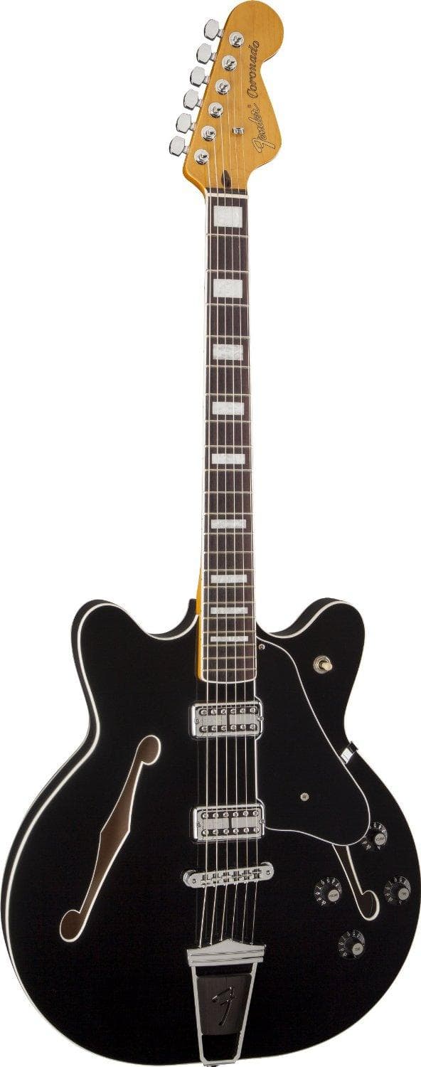 Guitarra Electrica Fender Coronado Guitar, Rosewood Fingerboard, Black